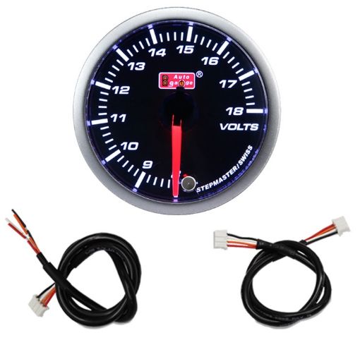 Picture of Autogauge Voltmeter - Dark