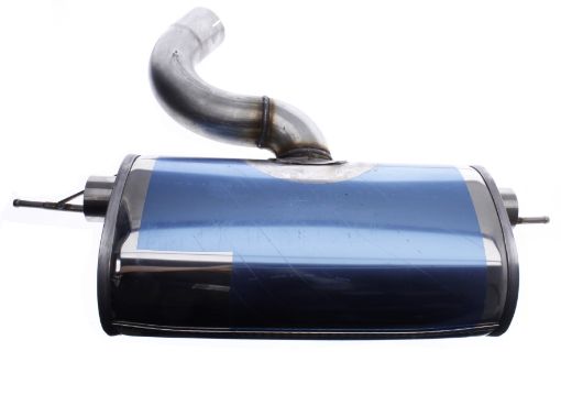 Picture of E-marked Stainless 3" - Simons silencer