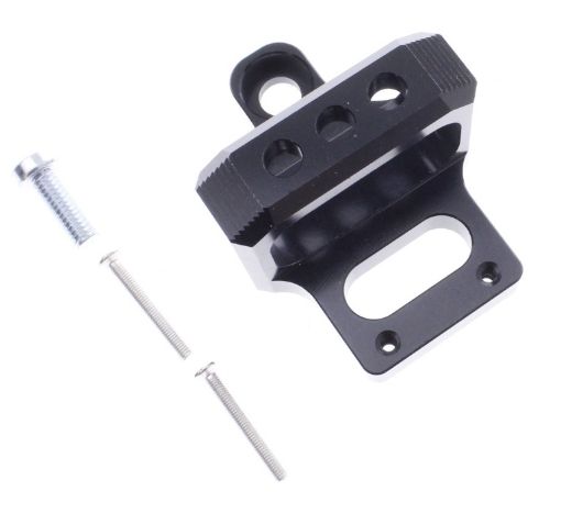 Picture of 3 Port MAC / AEM Boost Controller Solenoid Valve Mount Bracket – CNC Billet