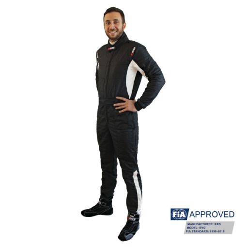 Picture of RRS Diamond Star race suit - Black - FIA 8856-2018 - Large