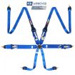 Picture of RRS FIA 3" 2" R6 HANS® Superlight 2.8 Kg Blue Harness