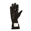 Picture of RRS GRIP 2 racing gloves - Black logo WHITE - FIA 8856-2018 - 2XL