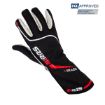 Picture of Racing gloves RRS VIRAGE 3 - BLACK logo RED - FIA 8856-2018 - S
