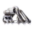 Picture of Toyota 2JZ-GTE turbo manifold - T4 split - 3mm. High Quality