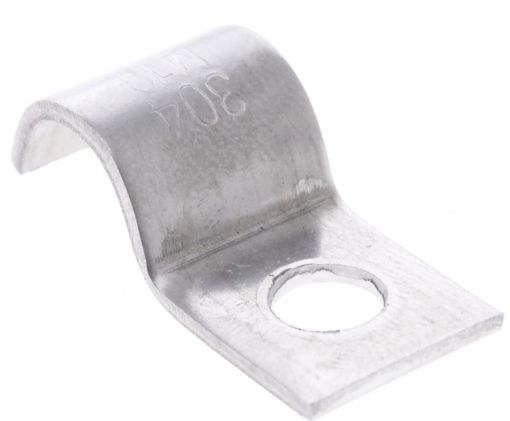Picture of Single stainless steel P-clamp 10 mm