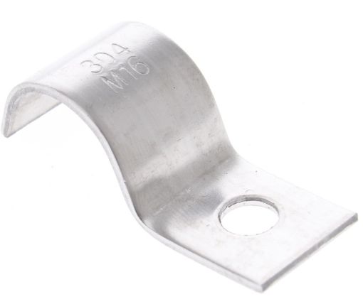 Picture of Single stainless steel P-clamp 16 mm