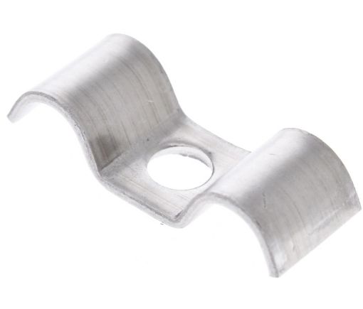 Picture of Double stainless P-clamp 18 mm