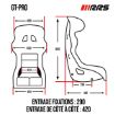 Picture of RRS GT PROPLUS FIA 8855-2021 Racing Seat