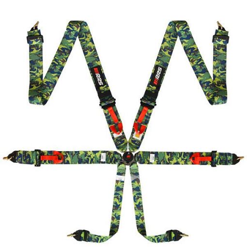 Picture of RRS FIA R6 Camouflage Harness (6-Point)