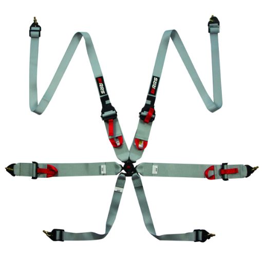 Picture of RRS FIA 3" 2" R6 HANS® 2.8 Kg Grey Harness