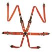 Picture of RRS FIA 3" 2" R6 HANS® 2.8 Kg Orange Harness