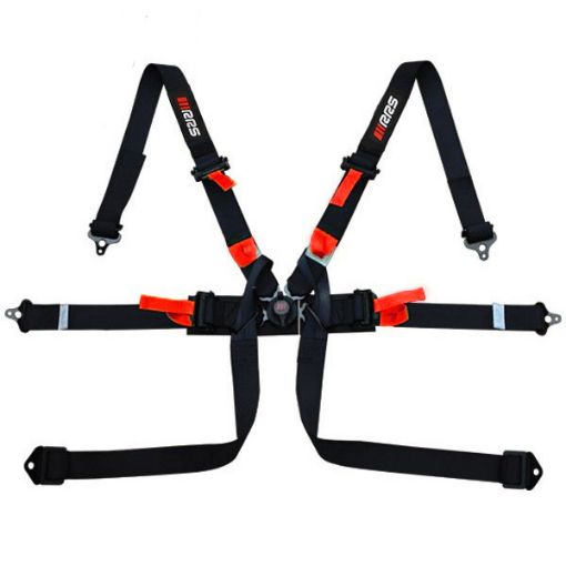 Picture of Single-seater FIA HANS® Harness – Black