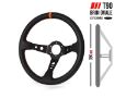 Picture of RRS CARBON LOOK Steering Wheel – F90 350 mm – Orange