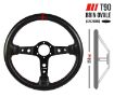 Picture of RRS CARBON LOOK Steering Wheel – F90 350 mm – Red