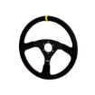 Picture of RRS VELOCE Steering Wheel – Flat 350 mm – Black Suede