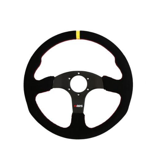Picture of RRS APEX Steering Wheel – Flat 350 mm – Black Suede