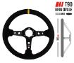 Picture of RRS RALLY Steering Wheel – F90 350 mm – Black Suede