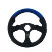 Picture of RRS RACER Steering Wheel – Flat 320 mm – Blue Suede
