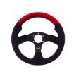 Picture of RRS RACER Steering Wheel – Flat 320 mm – Red Suede