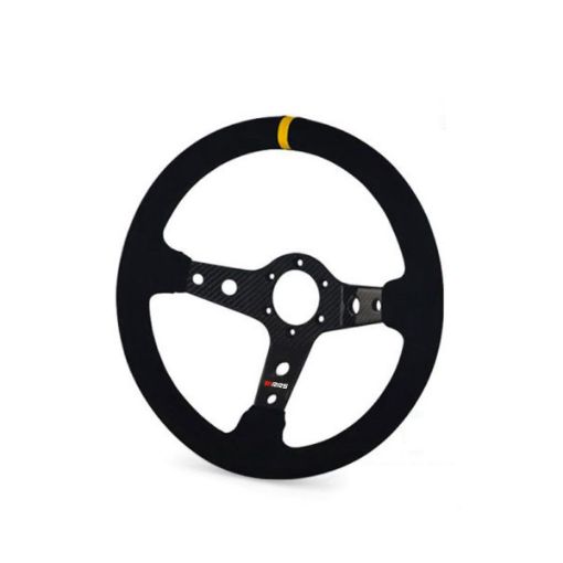 Picture of RRS CARBON Steering Wheel – F90 350 mm – Black Suede