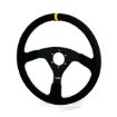 Picture of RRS OFF ROAD Steering Wheel – Flat 380 mm – Black Suede
