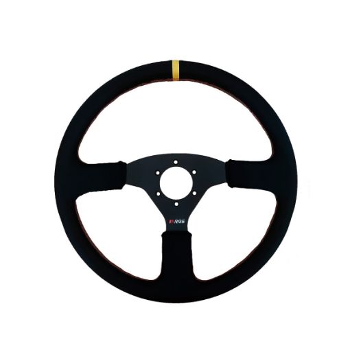Picture of RRS OFFROAD Steering Wheel – Flat 380 mm – Faux Leather