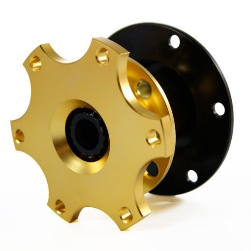 Picture of RRS quick release for steering wheel gold