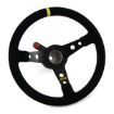 Picture of RRS carbon steering wheel button holder with 1 push button