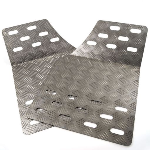 Picture of RRS Universal Aluminum Anti-Slip Floor Panels – Left & Right 300 × 400 mm