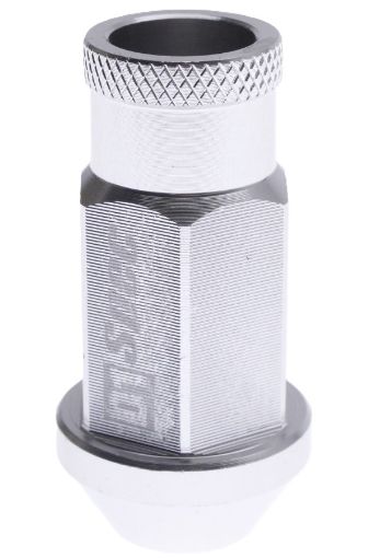 Picture of Aluminium Wheel nuts - M12*1.25 - Silver