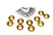 Picture of 8 x M6x20 Steel bolts + Washers- Gold