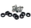 Picture of 8 x M6x20 Steel bolts + Washers  - Black