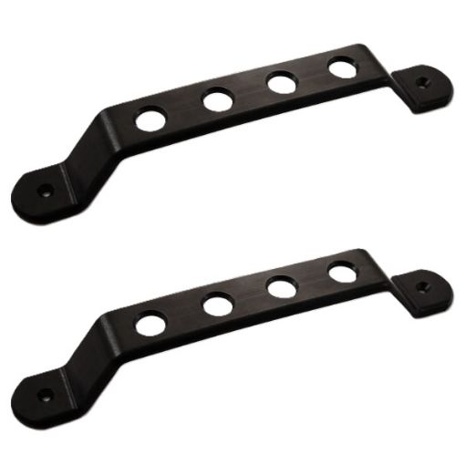 Picture of Universal Black Aluminium Door Handles (Pair)