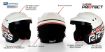 Picture of RRS Protect Jet Open Face Helmet – FIA 8859-2015 / SNELL SA2020 – Black/White
