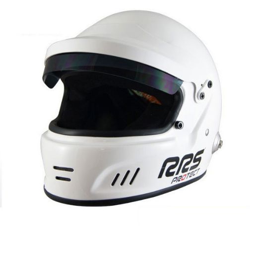 Picture of RRS Protect Rally Full Face Helmet – FIA 8859-2015 / SNELL SA2020 – White