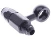 Picture of ID 15,7mm. - 90 deg. - Double Banjo AN6/Hose - Black