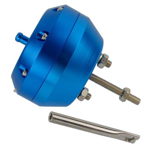 Picture of Billet Turbo Actuator & Internal Wastegate – Billet Aluminium (0.5–1.4 Bar / Blue)