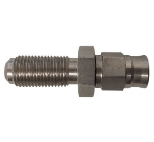 Picture of Straight Male Hose End M10x1.0 - AN3 PTFE Hose - Long