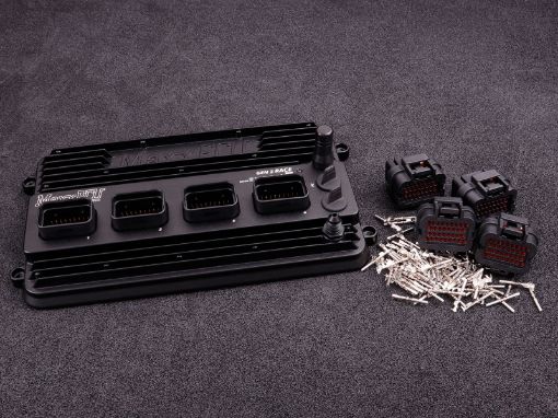 Picture of MaxxECU GEN2 RACE, with connector kit.