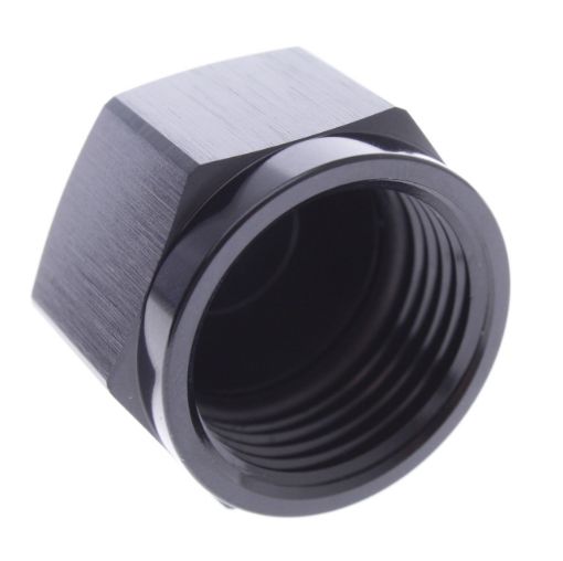Picture of AN12B Prop with O-ring Gasket - Female - Black Alu