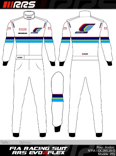 Picture of RRS EVO custom racing suit