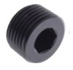 Picture of Black plug for 1/2" NPT Black alu