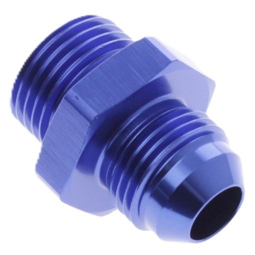 Picture of AN8 Male - M22x1.50 Male - Nipple Fitting - Blue Alu