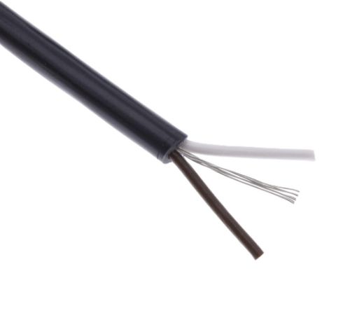 Picture of 2-core shielded cable – Black