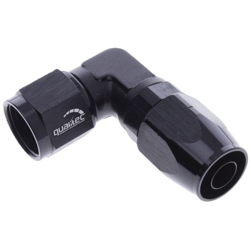 Picture of 90degrees. AN fitting - AN10 - Black - Forge Elbow