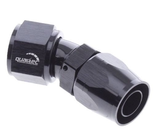 Picture of 30gr. AN fitting - AN-12 - Black - High flow
