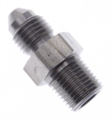 Picture of AN3 Male - 1/8 "NPT Male - Nipple Fitting - Stainless steel