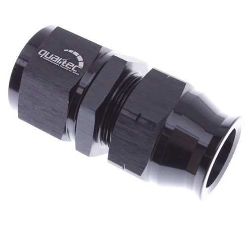 Picture of Straight Tube to Female AN-8 Adapter - Black - 1/2" (12,7mm.)