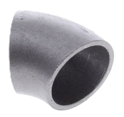 Picture of 1,65" - 42 mm seamless steel tube bend, 45°