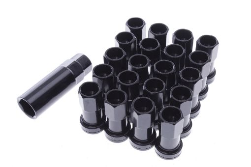 Picture of Steel Wheel nuts - M12*1.25 - Black - Set of 20 pc.